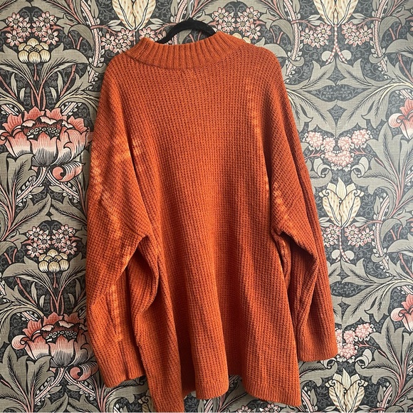 Target Plus Size Rust Sweater - Picture 5 of 7